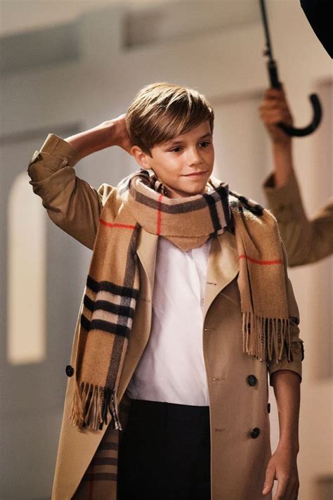 romeo beckham burberry 2014